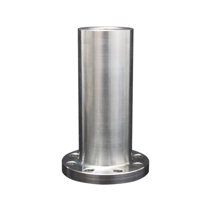 Luotettava ruostumattomasta teräksestä valmistettu pitkä hitsauskaula -laippa putkistojärjestelmä