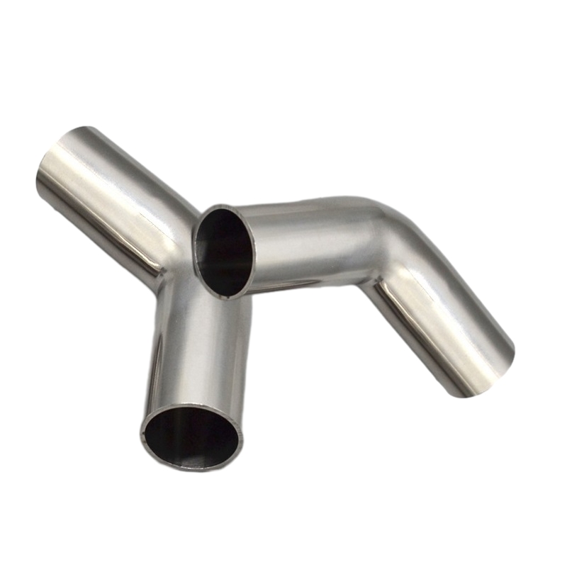 Elintarvikelaatu korkea tarkkuus ruostumattomasta teräksestä 45 ° Pitkä sädeputki taipumista