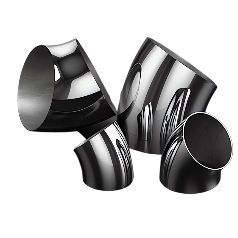 Terveysluokka sisäisesti ulkoisesti kiillotettu ruostumattomasta teräksestä 45 ° lyhyt säde kyynärpää