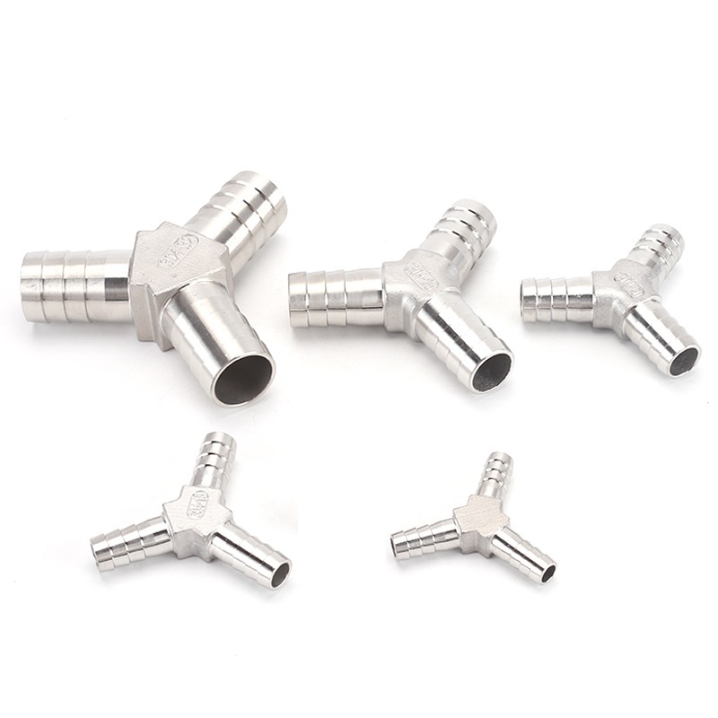 3 -tapainen Y -muotoinen piikkipohjainen kytkentäputki, joka sopii vesiöljyyn ja kaasuun