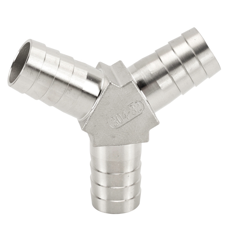 3 -tapainen Y -muotoinen piikkipohjainen kytkentäputki, joka sopii vesiöljyyn ja kaasuun